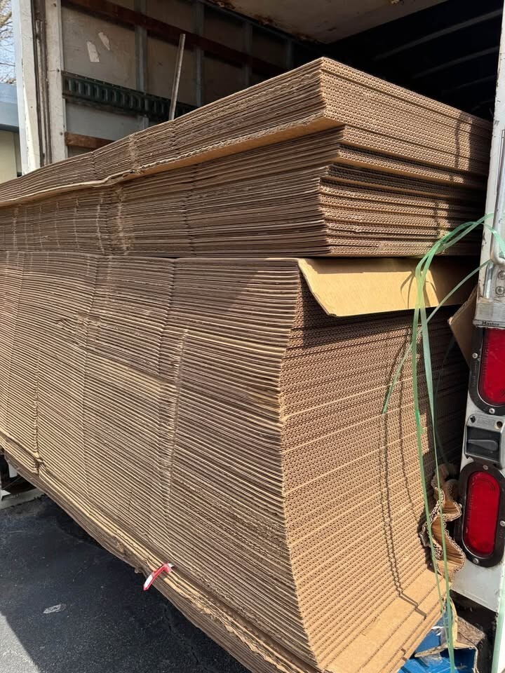 10 Large Hard2Find 44″x112″ Double Wall 275 Lbs, Corrugated Cardboard Sheet Pads