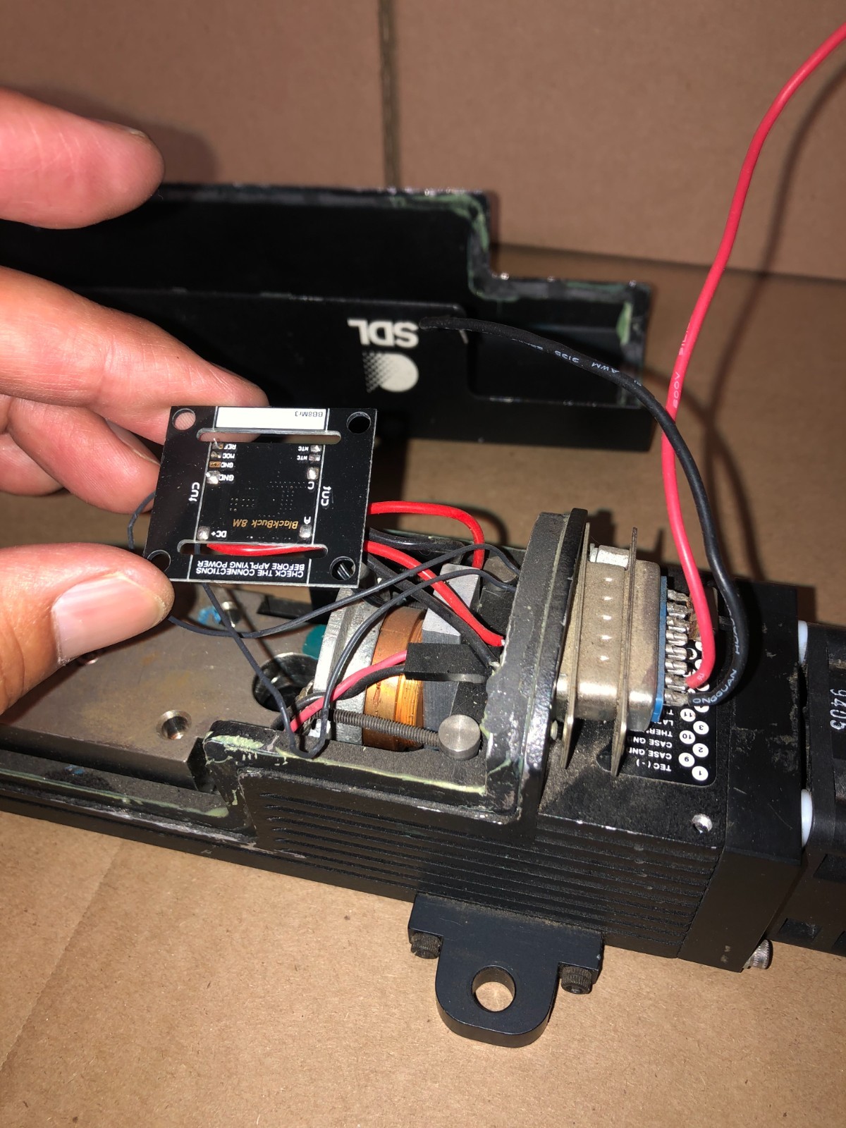 SDL MOPA LASER SDL-5762 DIODE LASER FOR PARTS