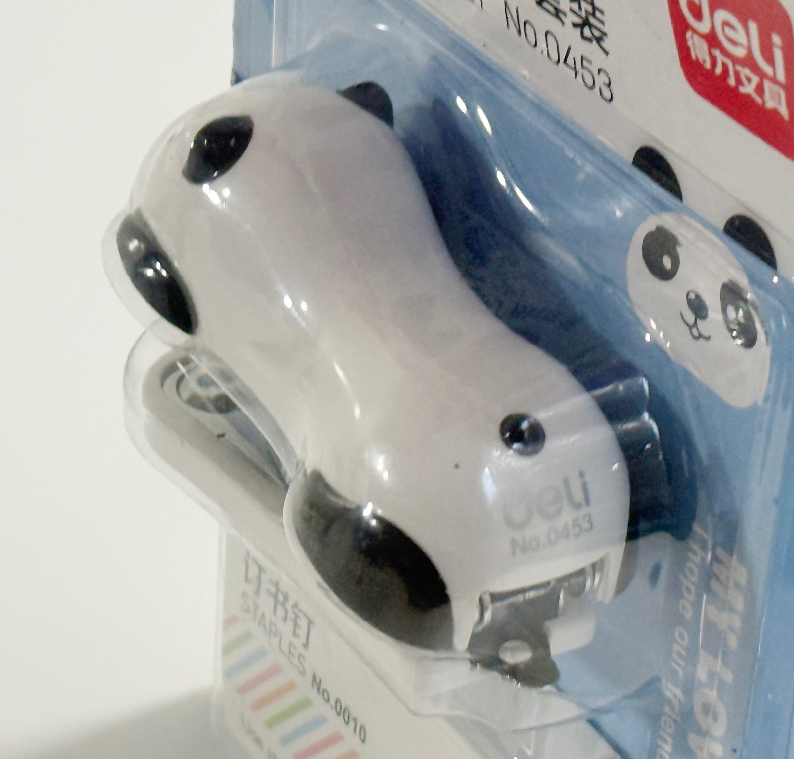 Panda Mini Stapler 20 Sheets Capacity with Staples For Office Home Classroom