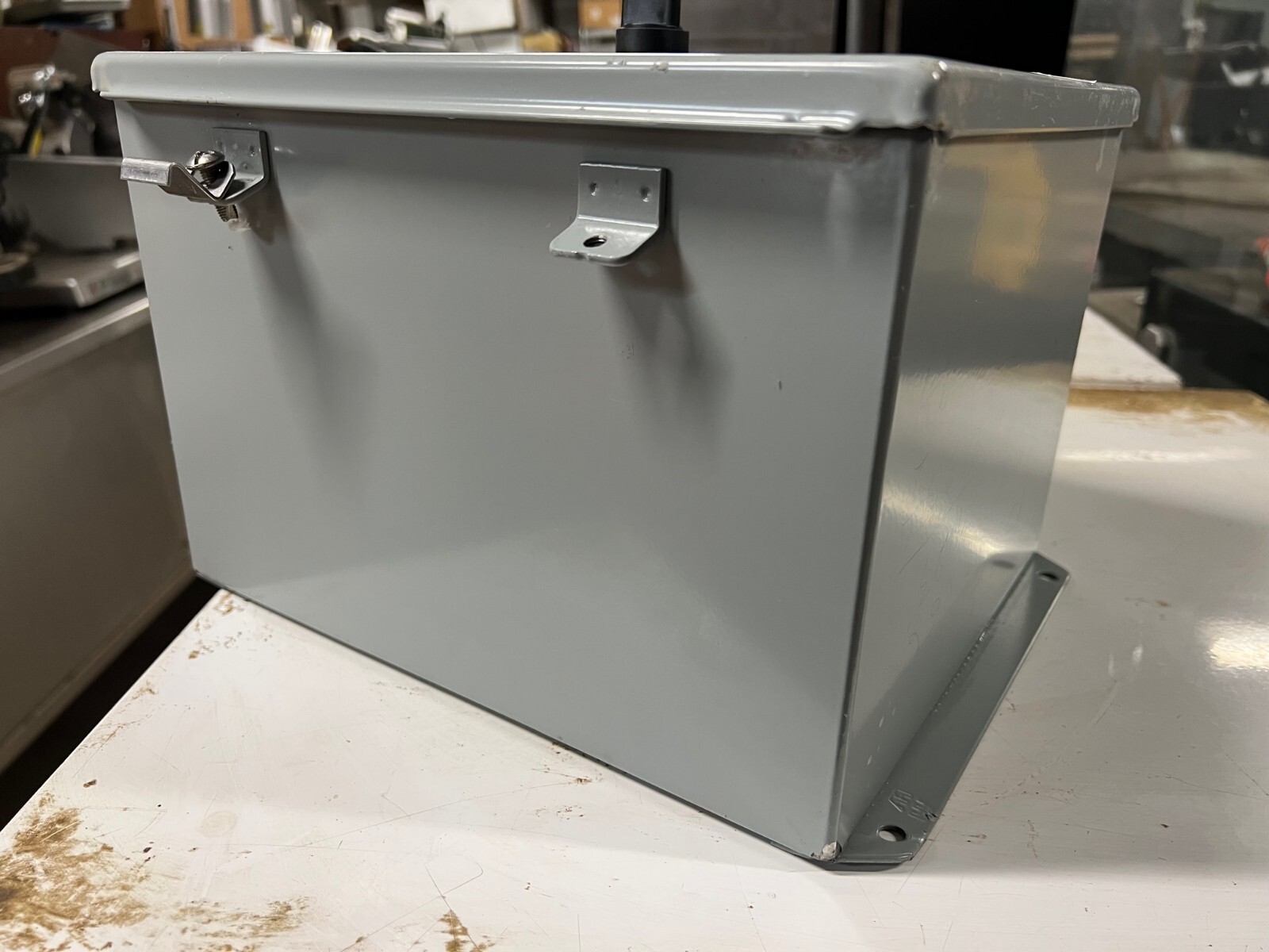 Hammond HJ12108HLP Wall Mount Metal Wire Instrument Enclosure Waterproof Box