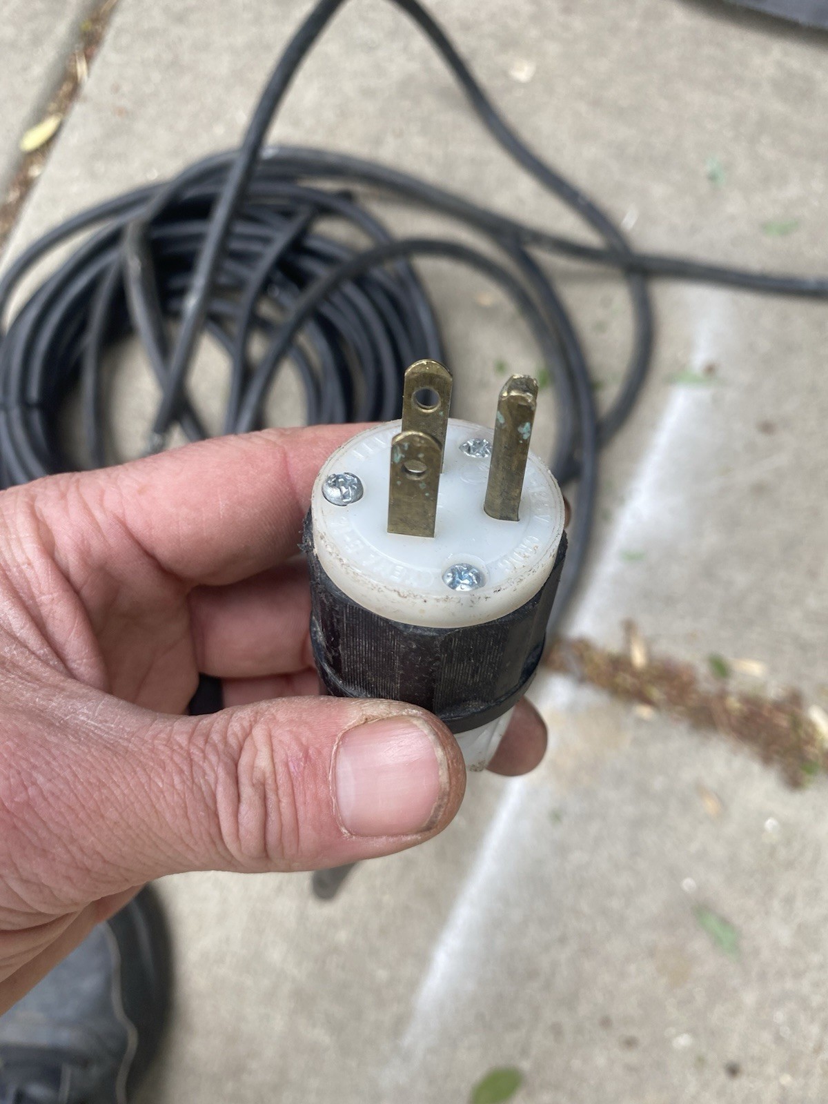 Job-site work temp work light, GARVIN (now a Southwire) temporary LED STRING