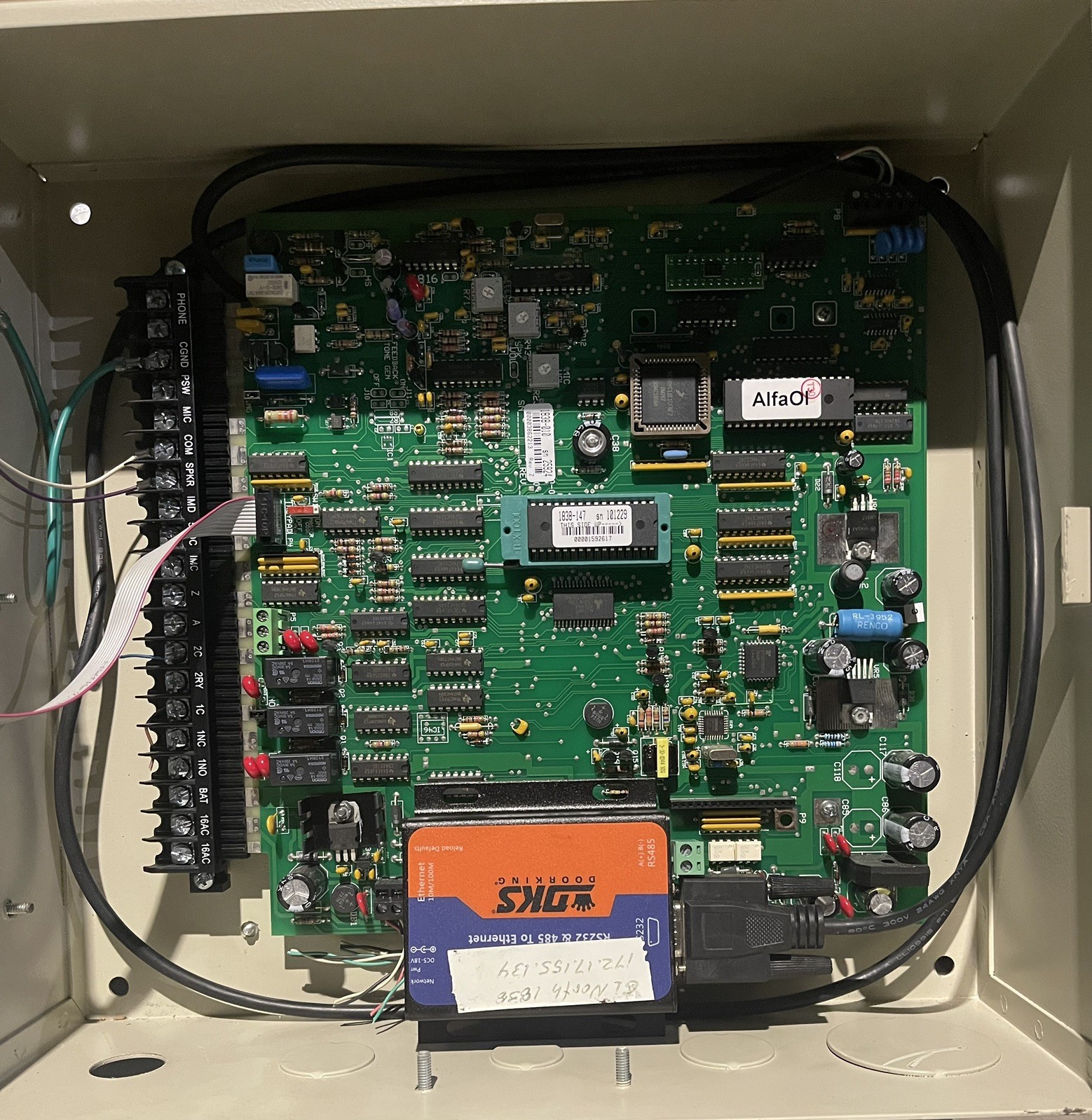 Doorking DKS 1838-010 Access Control Communication Controller +RS232&485 Module