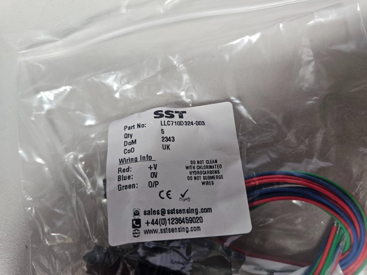 New SST LLC710D324-003 Liquid Level Sensor 1/4″ NPT / 8-30V DC / NPN
