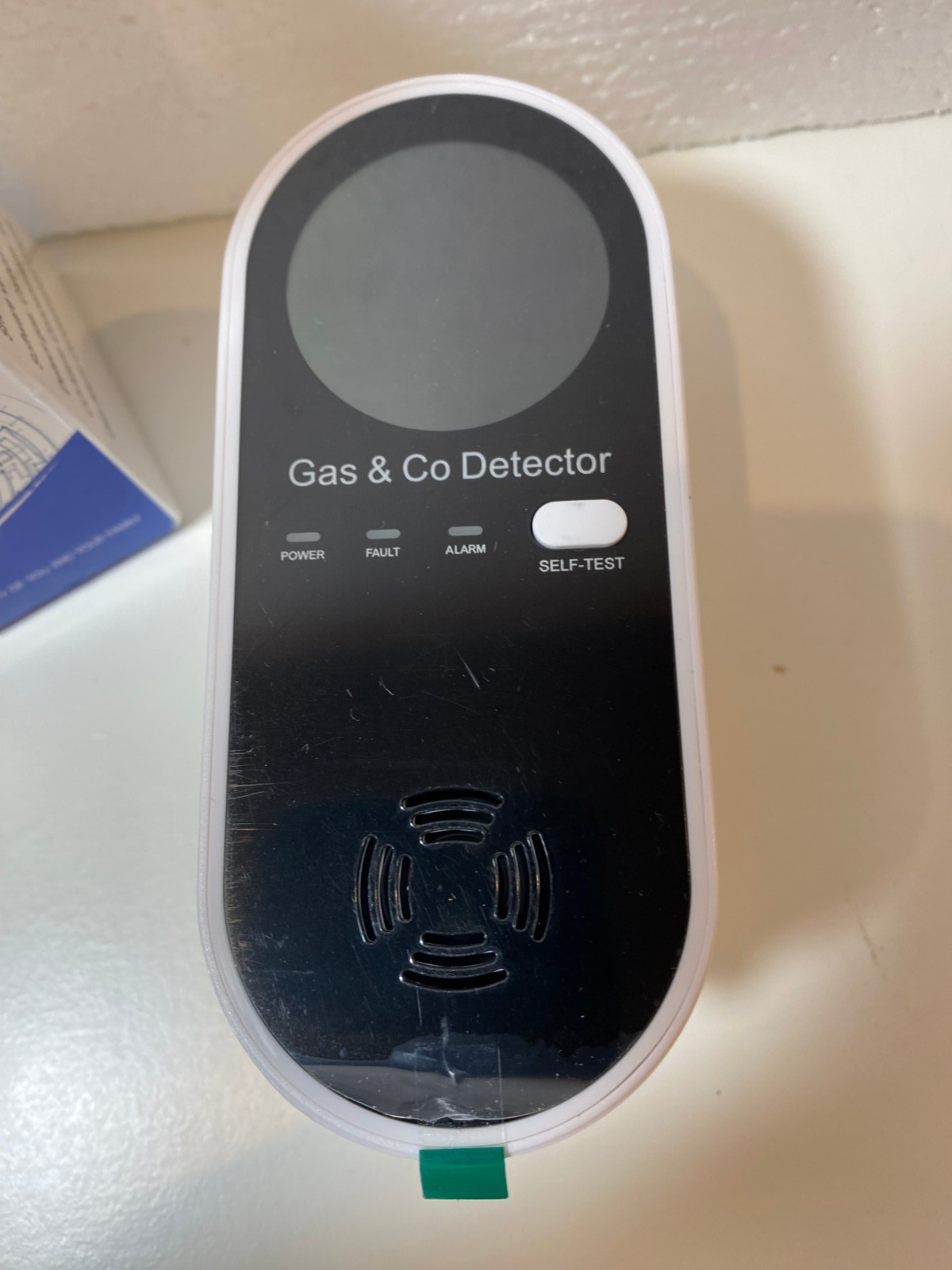 4PCS 4-IN-1 NATURAL GAS LEAK DETECTOR & CARBON MONOXIDE DETECTORS W/ TEMPERATURE