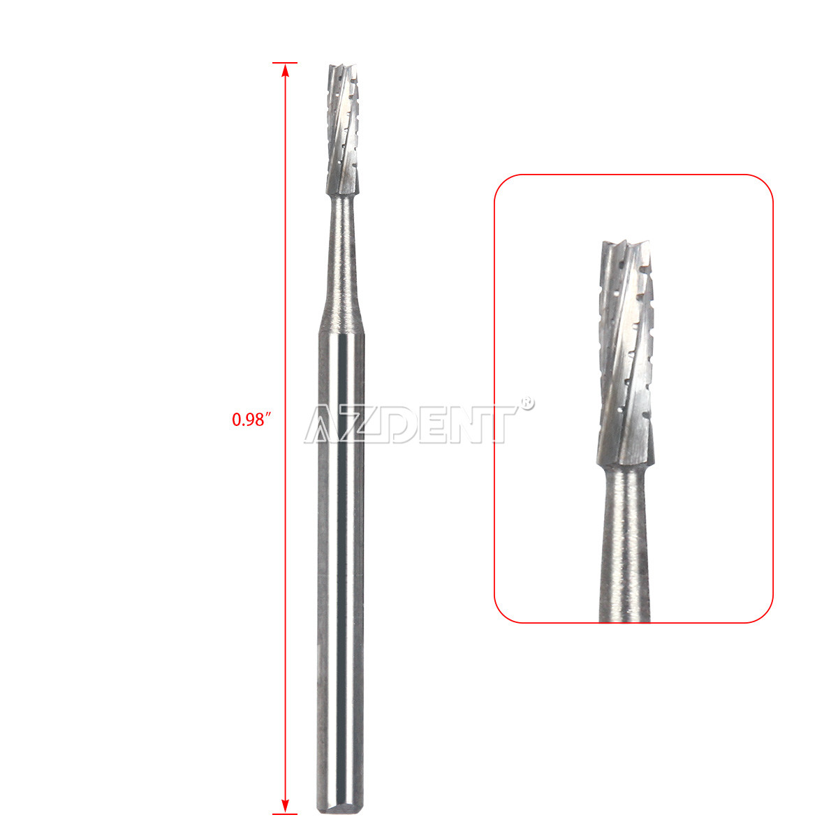 Dental 557 FGOS Surgical Carbide Burs 25mm Length FG-557XL 6Pcs/Box