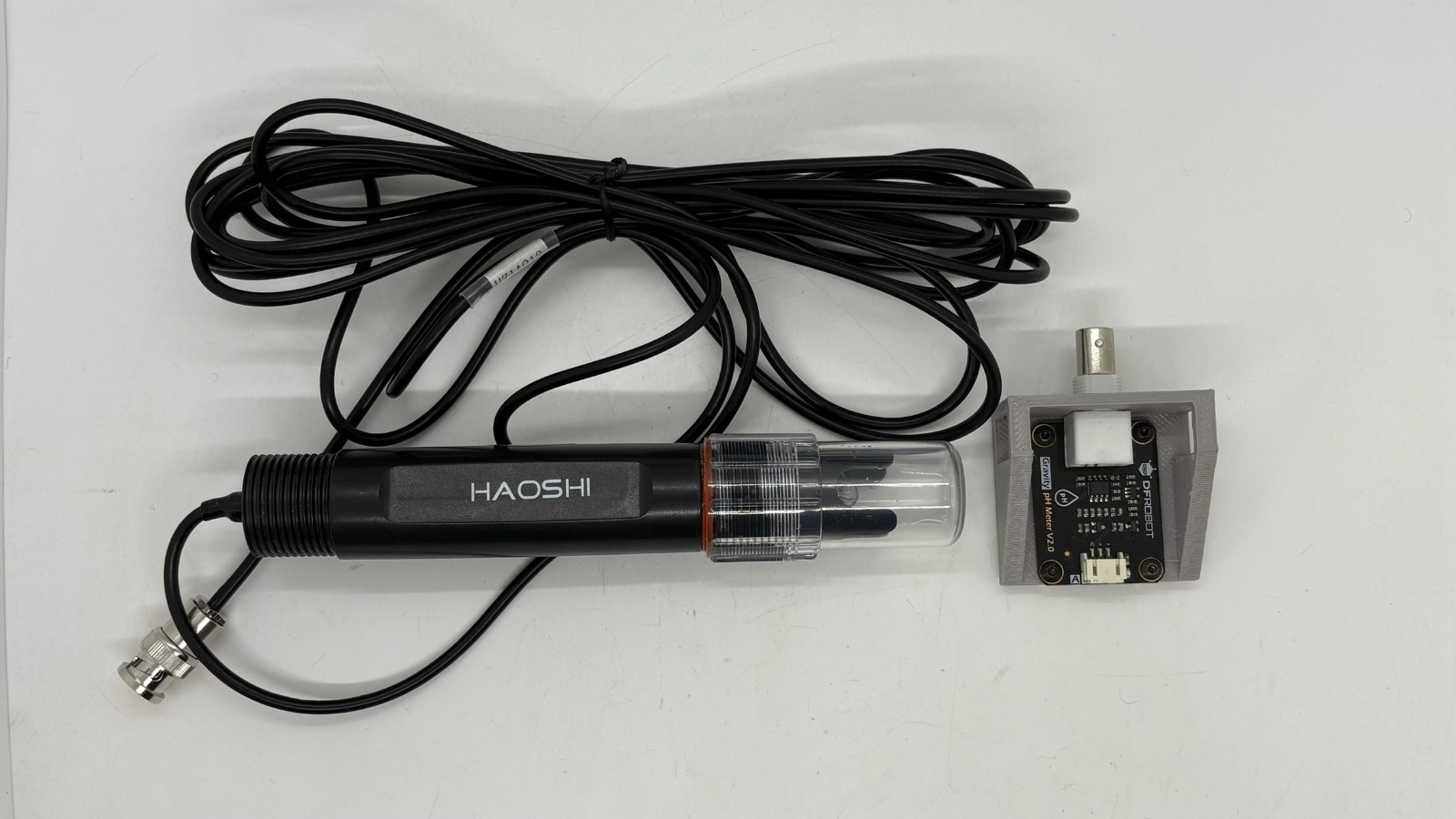 HAOSHI H-101 pH Electrode with DFROBOT Gravity pH Meter V2.0 SEN0169-V2 Arduino
