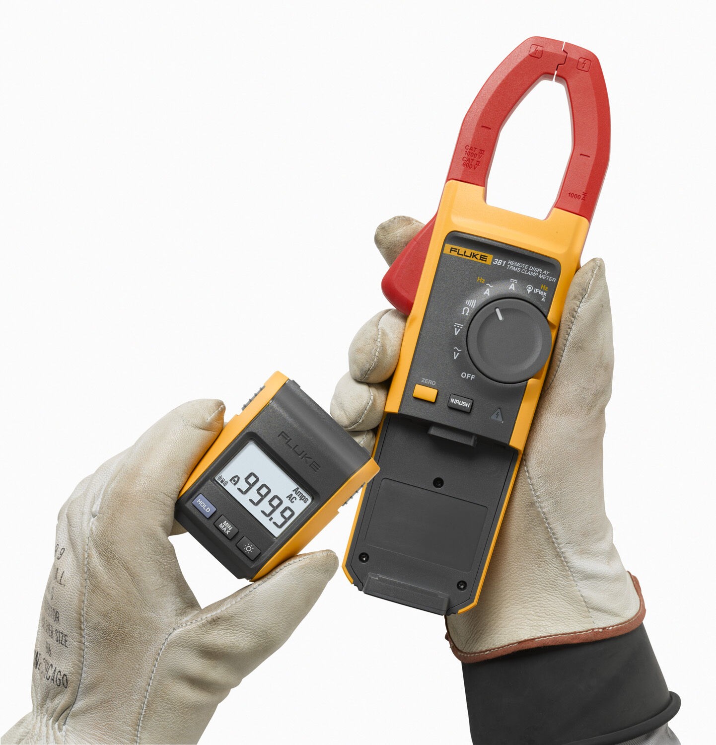 Fluke 381 Remote Display True RMS AC/DC Clamp Meter with iFlex