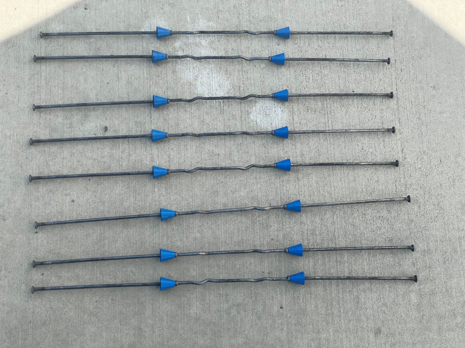 Sandbaggy 10″ x 8 ¼» Standard Snap Ties For Concrete Forms (Long End)