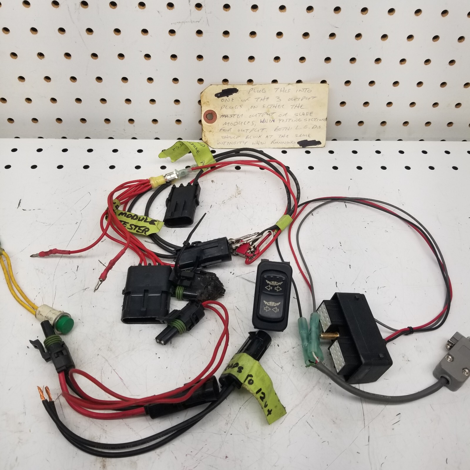 AIM COMMAND BOOM HARNESS TESTER L.E.D. CNH CASE ih PATRIOT SPRAYER Wire Harness