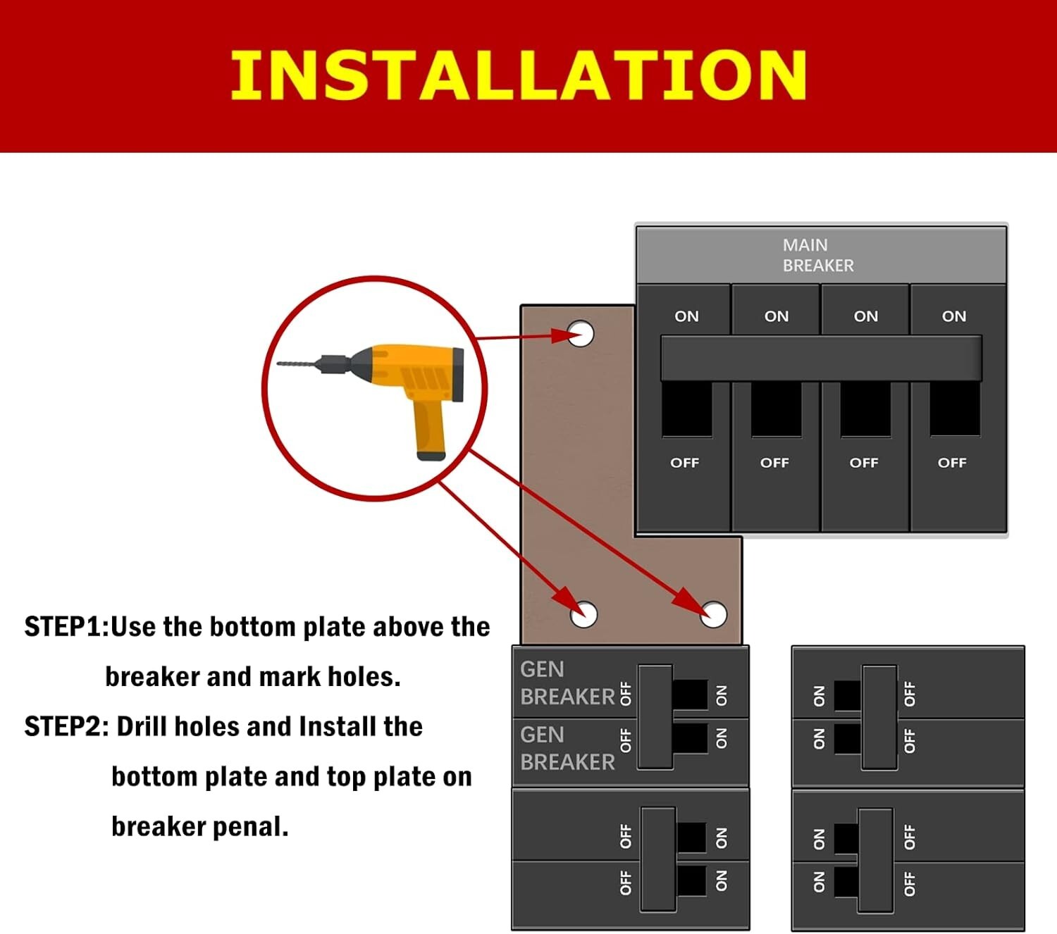 Generator Interlock System for Seamless Power Transfer – 3.2 Ounces Lightweight