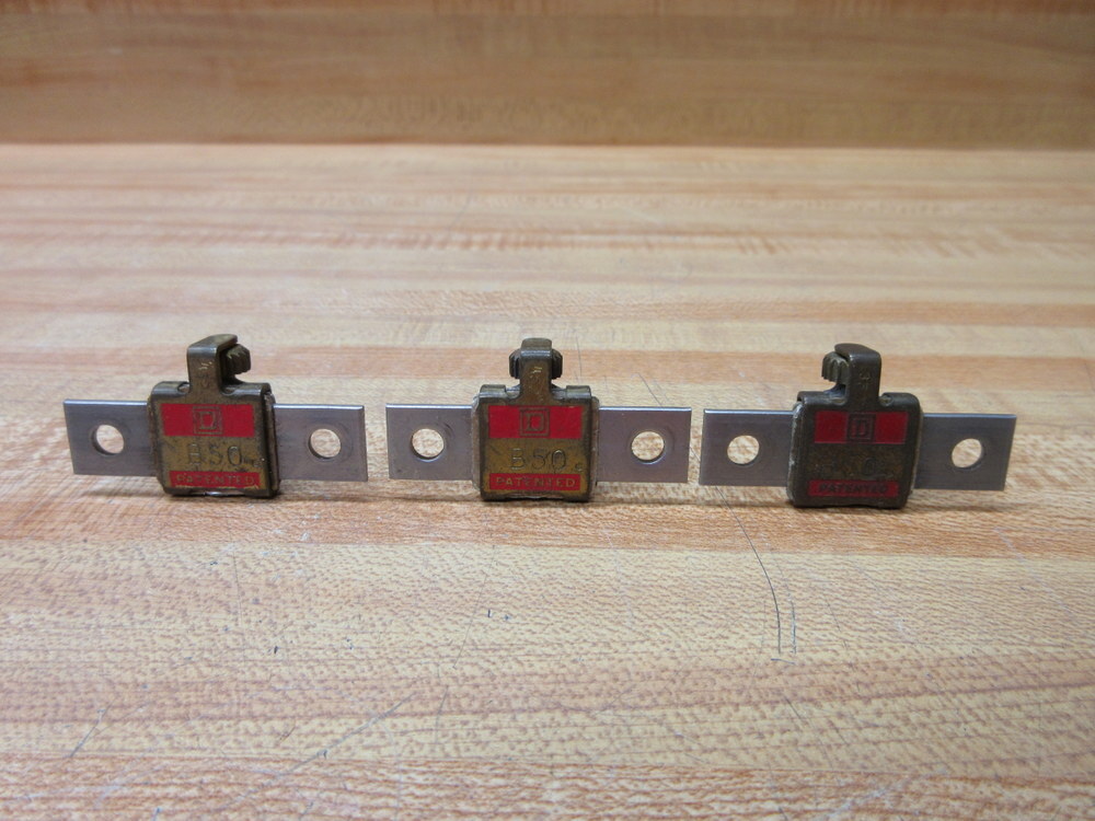 Square D B50.0 Overload Heater Element B50 (Pack of 3)