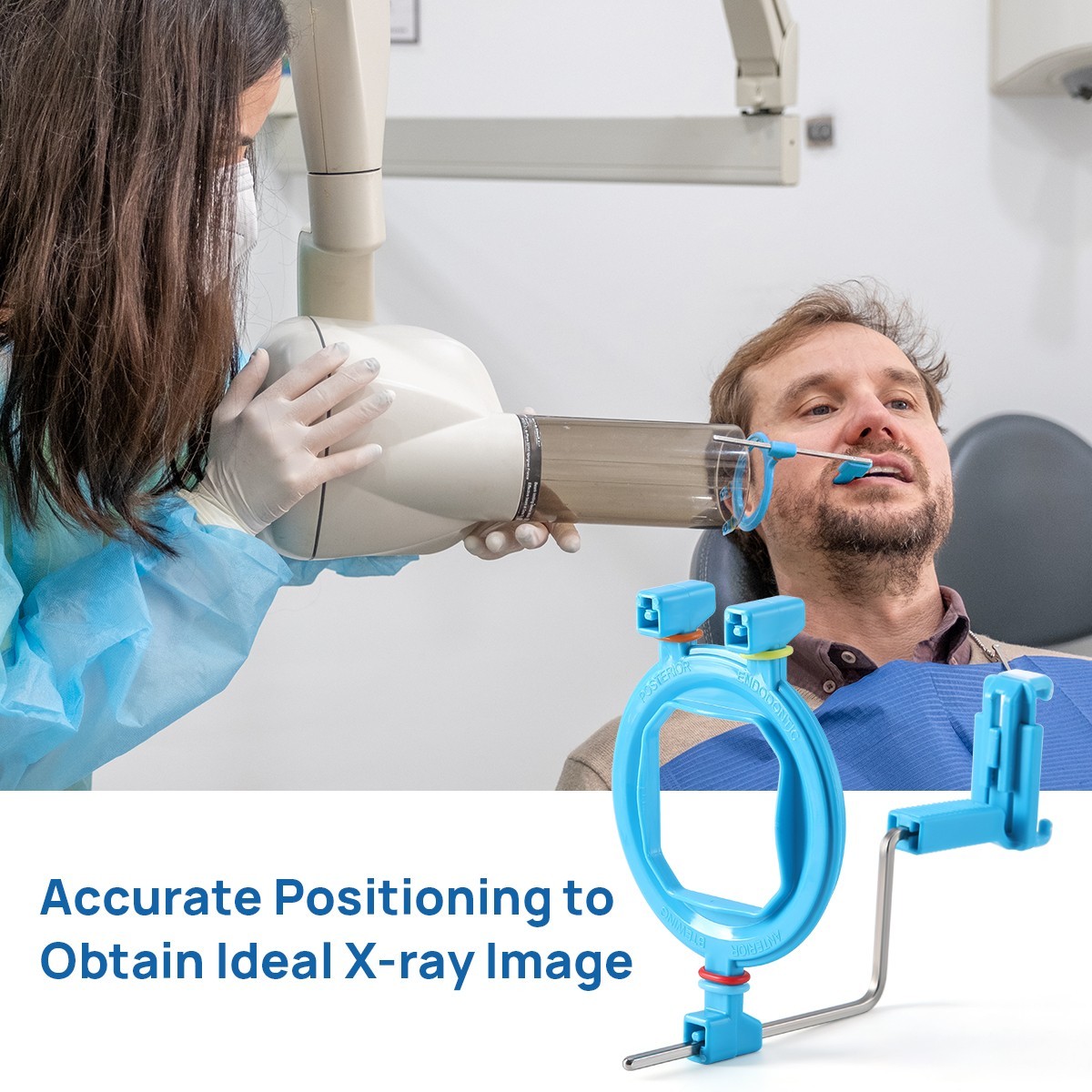 AZ Dental X-Ray Positioner Digital Xray Sensor Holder Film Positioning System
