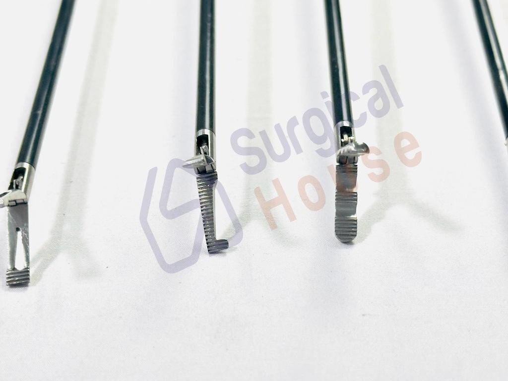 Laparoscopy GrasperSet Of 6 Laparoscopic Surgical Instruments 5mmx330mm New Set.