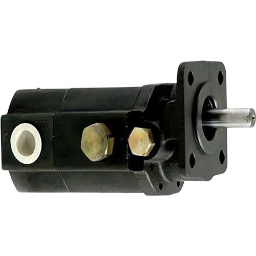 NorTrac Cast Iron Two-Stage Hydraulic Pump, 5 GPM, 1/2in. Dia. Shaft, Model#