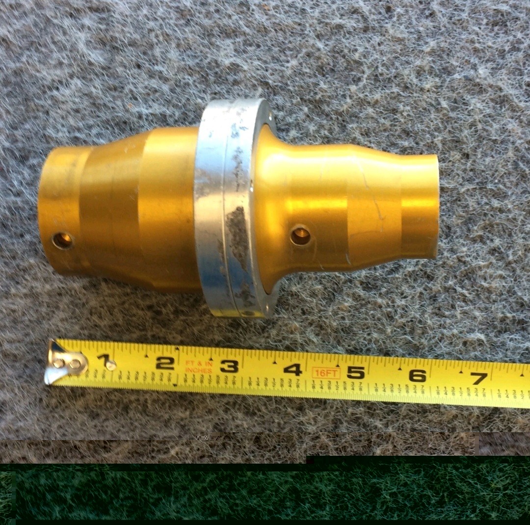 Branson Gold and Silver Ultrasonic Welding Horn / Booster