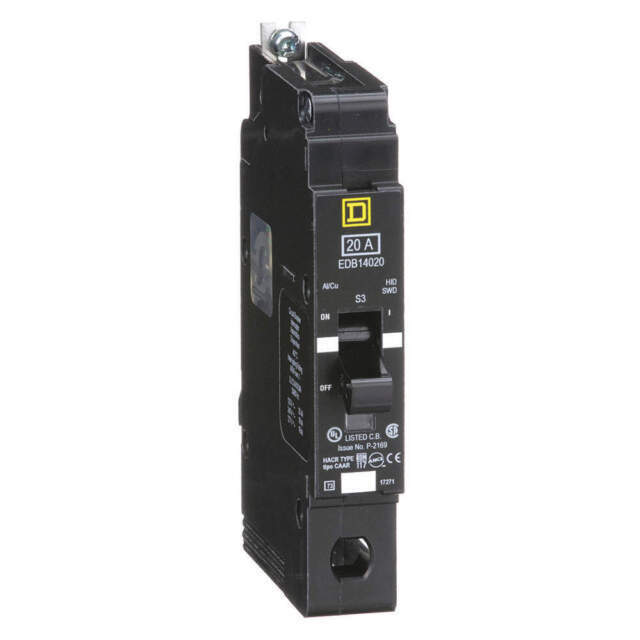 Square D EDB14020 Miniature Circuit Breaker
