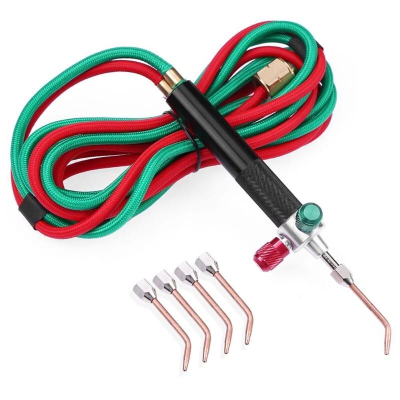 Oxygen/ Acetylene or propane Jewelers’ Mini Torch W/Five Tips: Fits Smith, USA