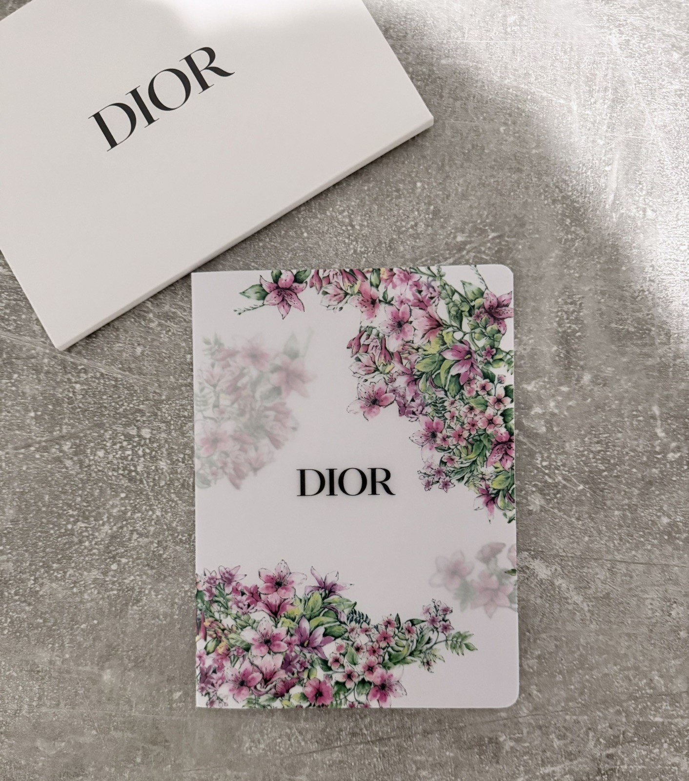 Christian Dior Carnet Floral Notebook Journal New