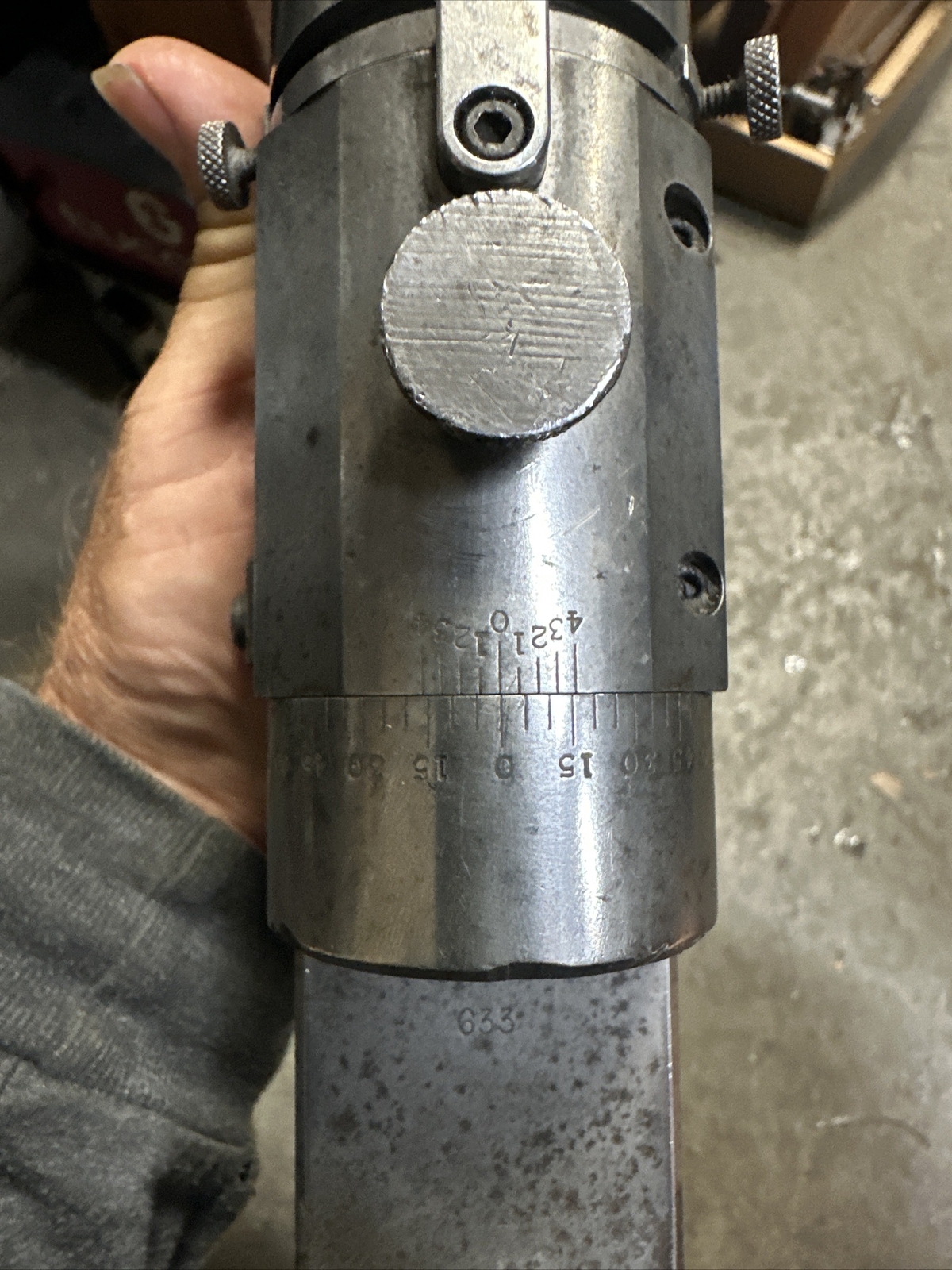 HERMANN SCHMIDT KUHN CLEARVIEW RADIUS ANGLE SURFACE GRINDING WHEEL DRESSER