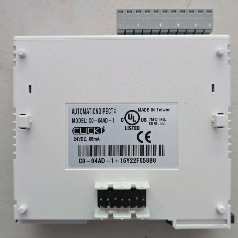 AutomationDirect CLICK C0-04AD-1 4-Channel 0-20mA Analog Input Module 24VDC Used