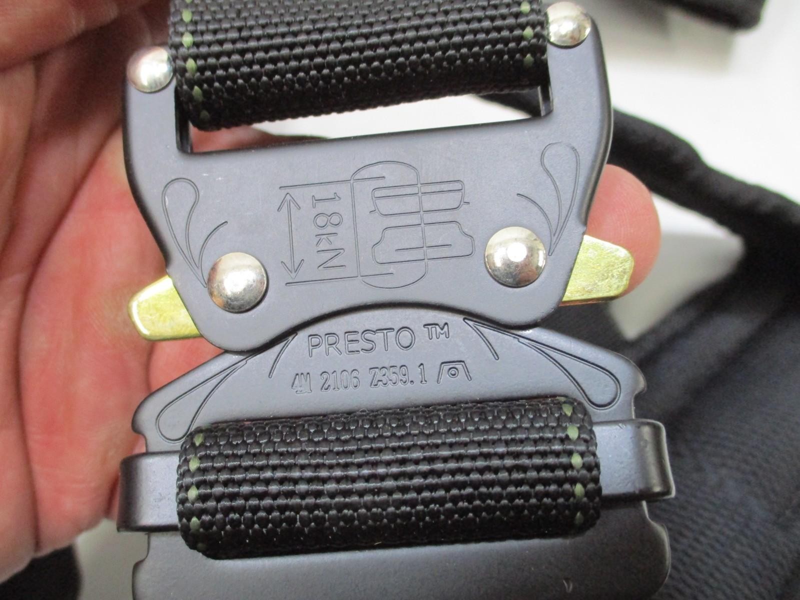 Fusion NFPA Class III Safety Harness Full Body USA Made 26–37″ Waist Tactical