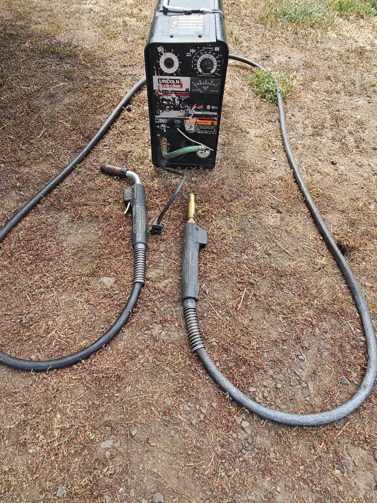 Lincoln Electric LN-25 Portable MIG Wire Feeder Welding Unit w/ Cables