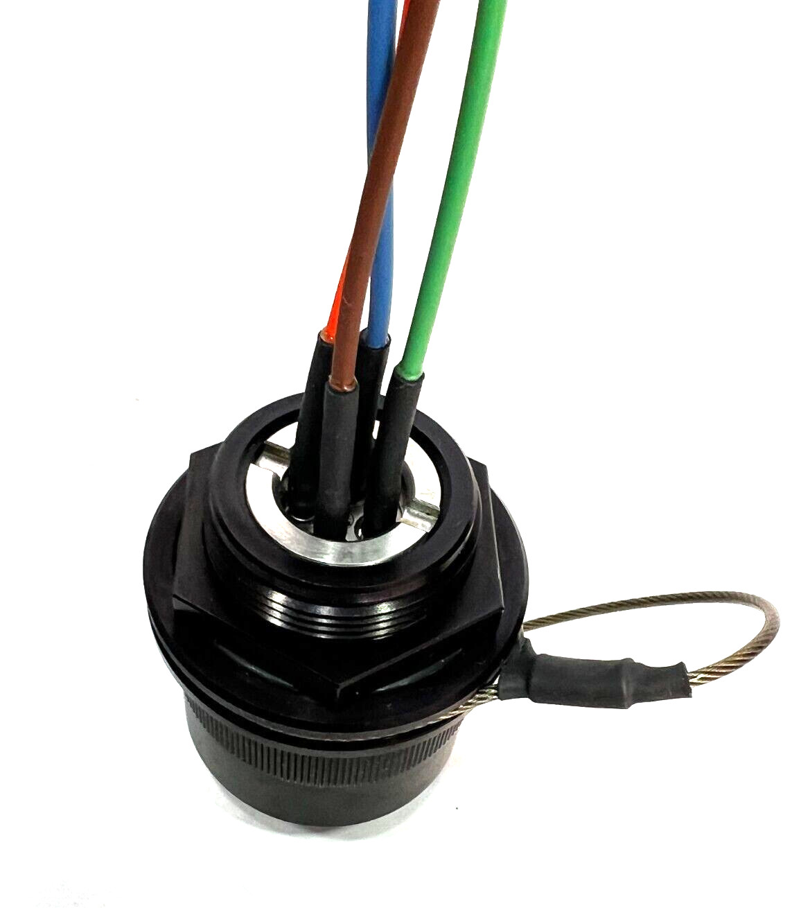 Amphenol FSI MIL-SPEC FS4H8000 Fiber Optic TFOCA-II Jam Nut Receptacle Assembly