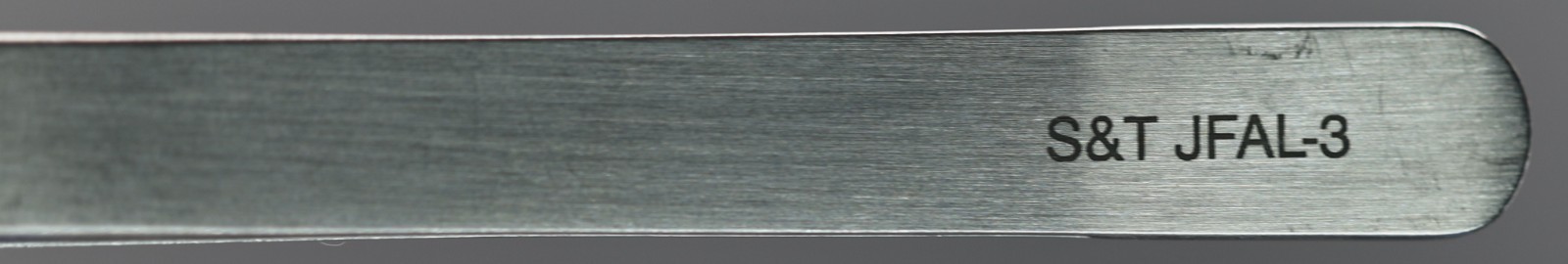 S&T JFAL-3 Vessel Dilator Forceps, Smooth 0.3mm Jaws, Angled 45°, 130mm