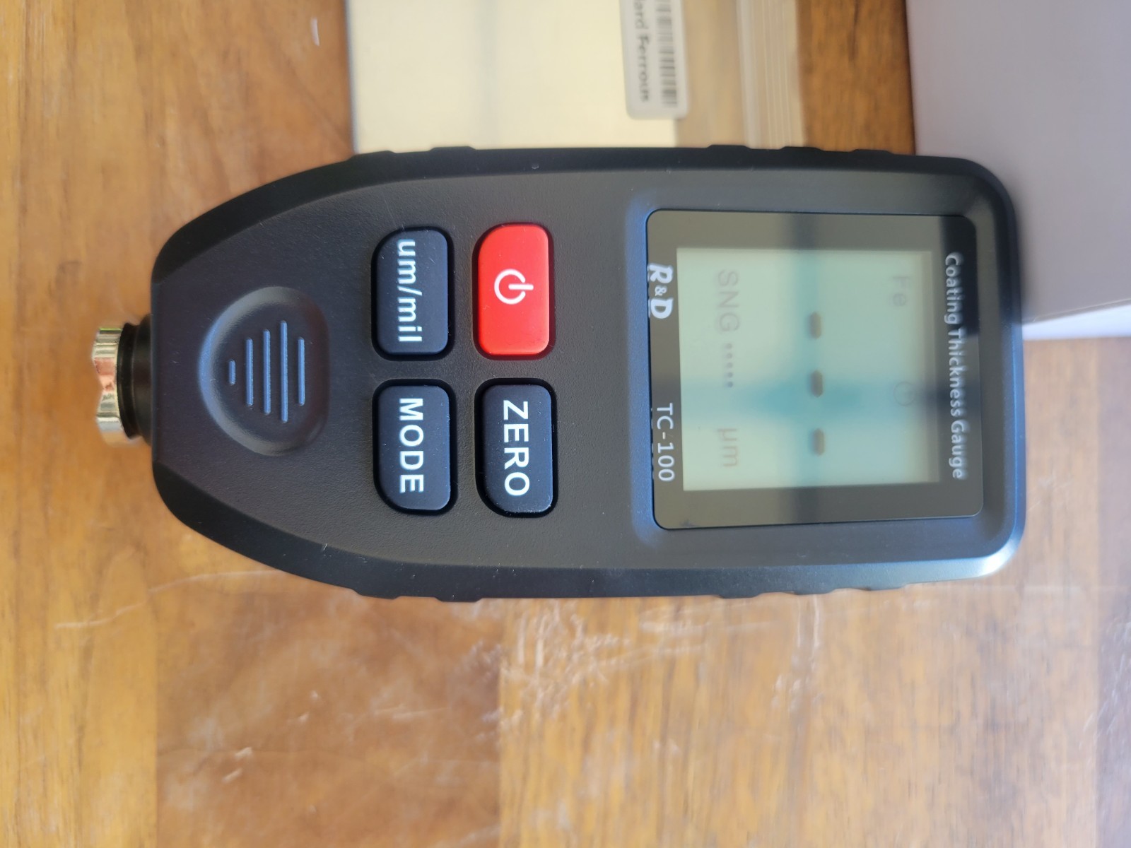 Paint Thickness Gauge TC100 Car Coating Thickness Meter for Used Car Buyer