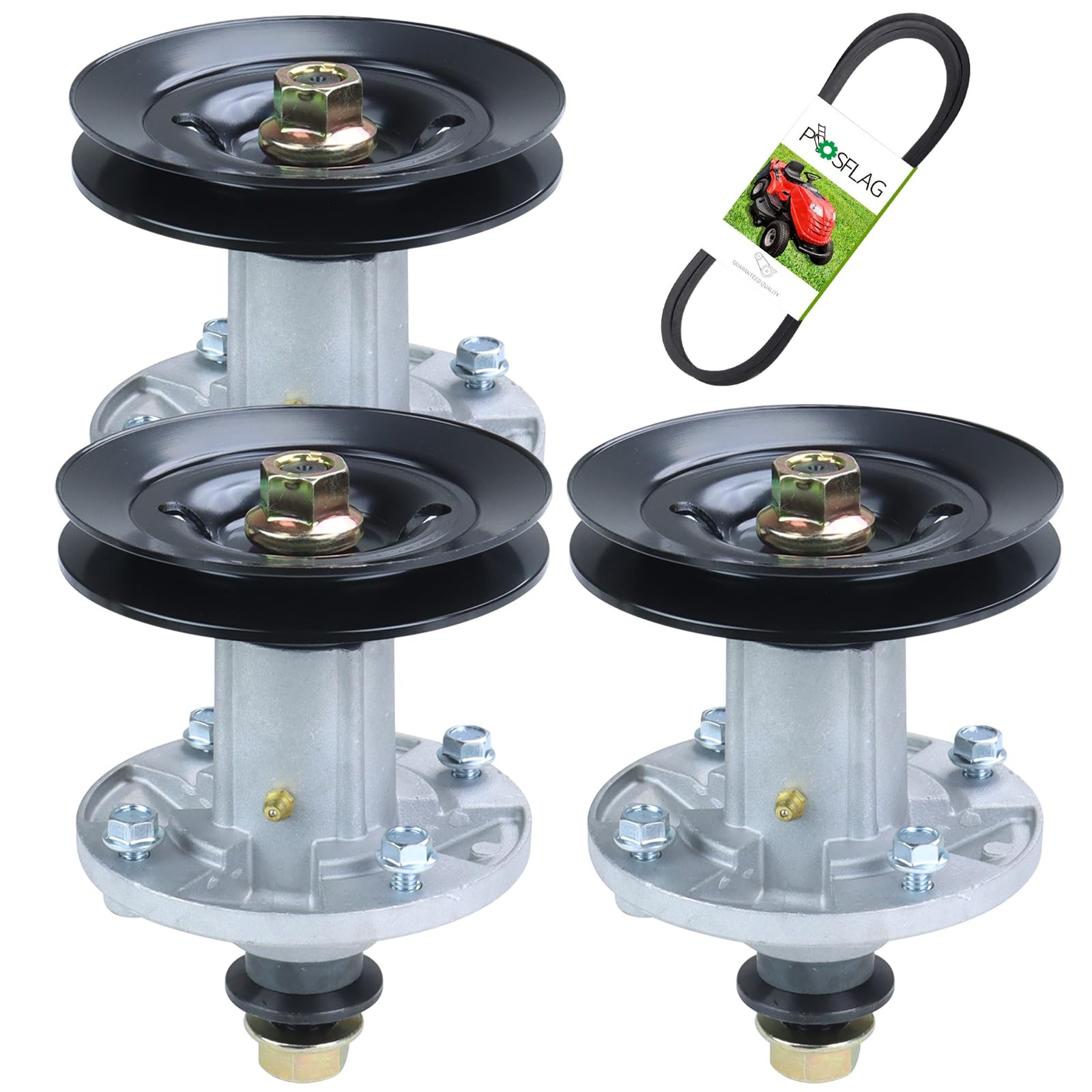 POSFLAG 3 Pack GY21098 Spindle Assembly for A6 3xGY21098+3xGX22616+GX21833