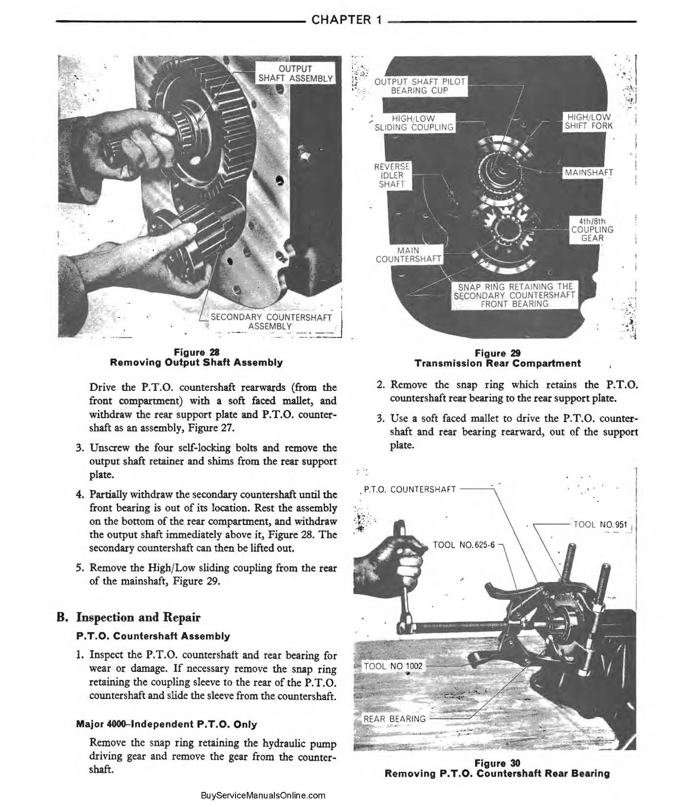 CD 1965-1975 Tractor Service Manual Fits Ford 2000 3000 4000 5000 7000 3400-5550