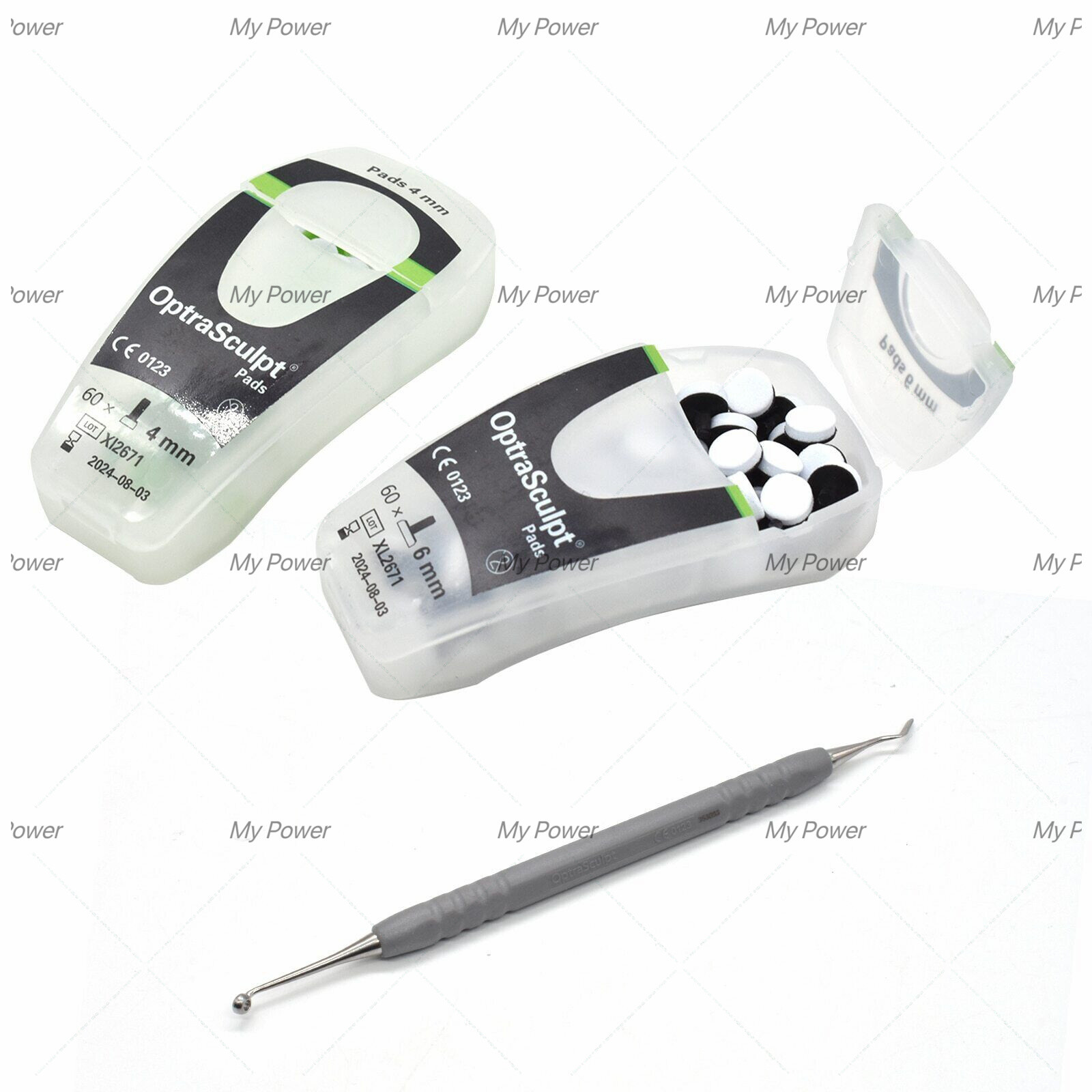 Dental Foam Pads Veneer Composite Resin Filling Spatula Handle Optrasculpt Kit