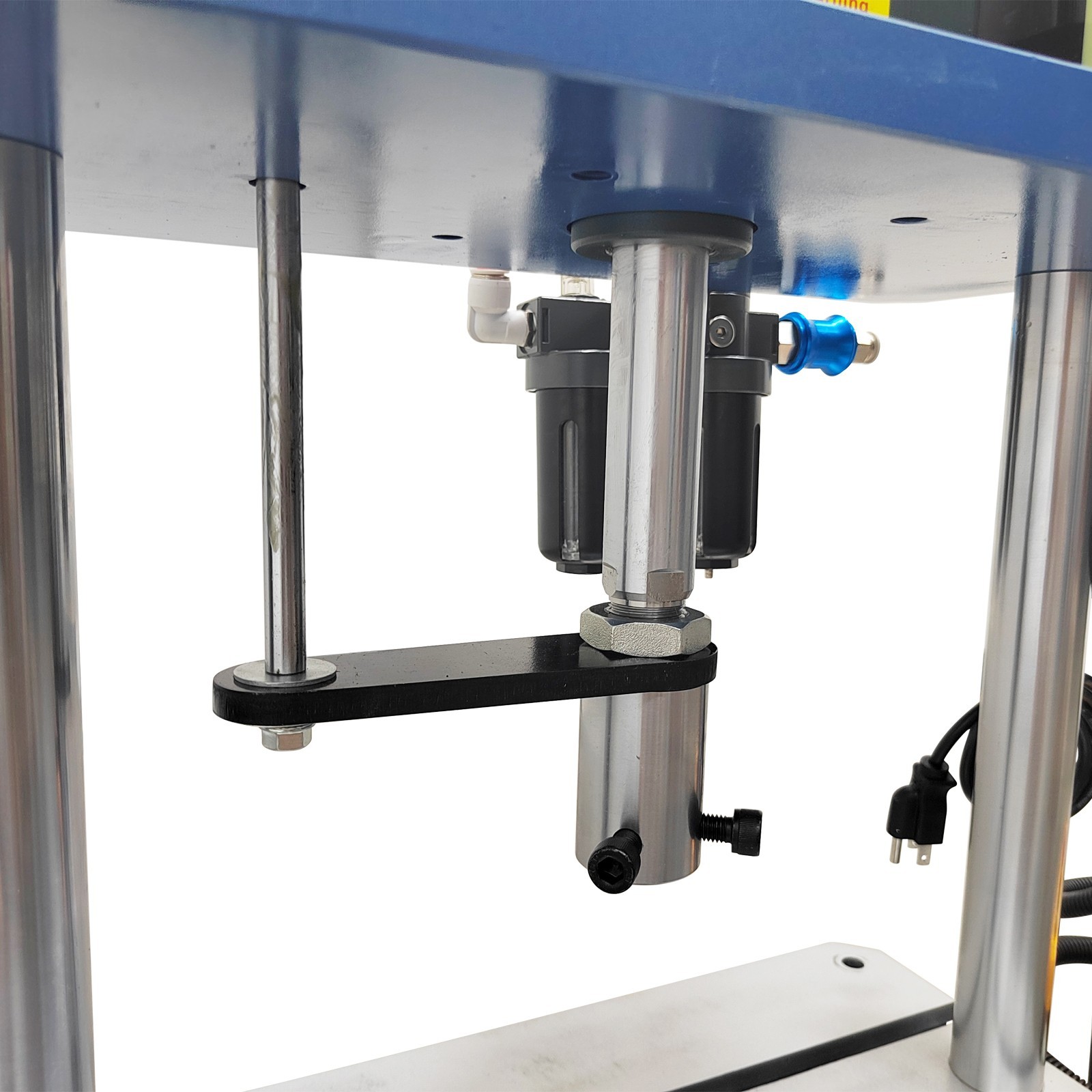 Pneumatic Punch Machine Punch Press controller 110V 1763lbs 3.9-1.9in Two Column