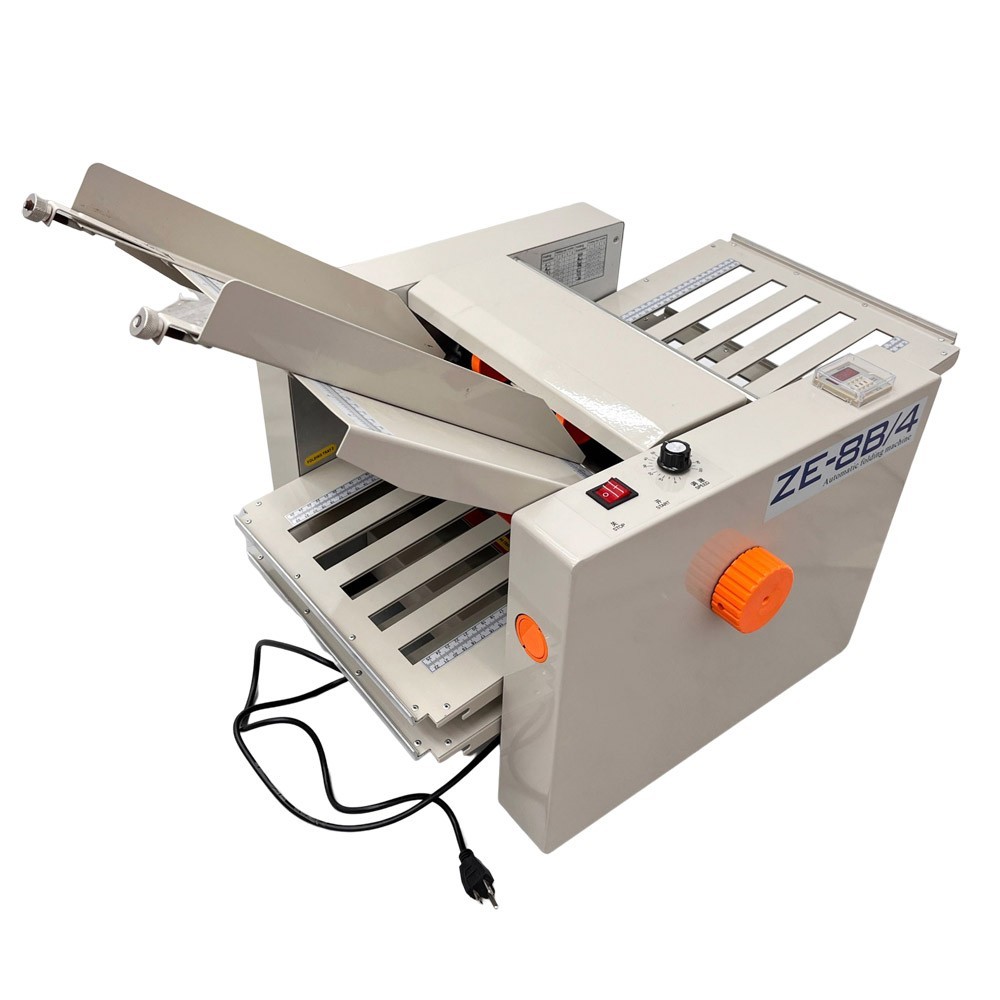 Automatic Paper Folding Machine ZE-8B/4 to Folding Document Letters or Manuals
