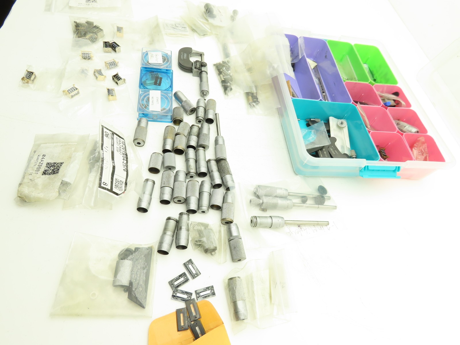 Mitutoyo Micrometer Gage Ratchet Stop Digit Counter Replacement Parts Mixed Lot
