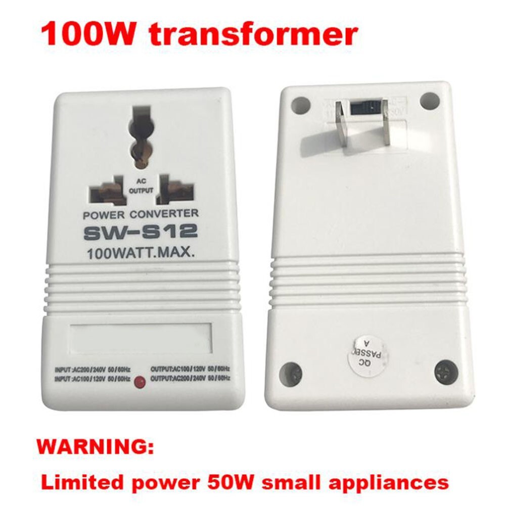 Power Converter Transformers 110V 120V To 220V 55Hz–60Hz AC117V-AC230V