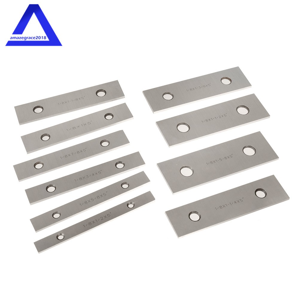 10 Pair 1/8 × 5″ Precision Parallel Set 0.0003 Tolerance New