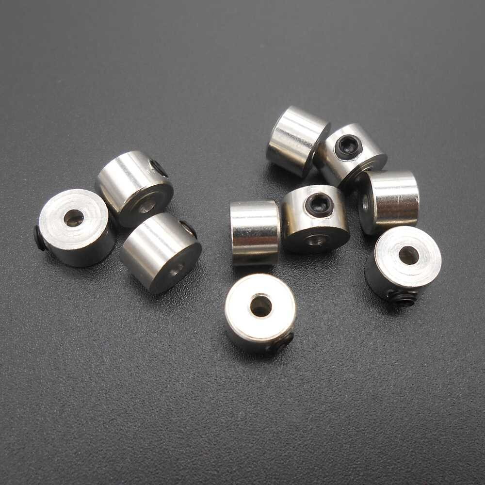 100X 2.05mm Metal Bushing Axle Stainless Shaft Sleeve Clamp Fixture Chuck 2MM M2