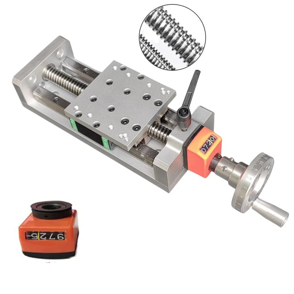 Manual CNC Slide Table Self-lock Digital Display Linear Module Z Position Stage