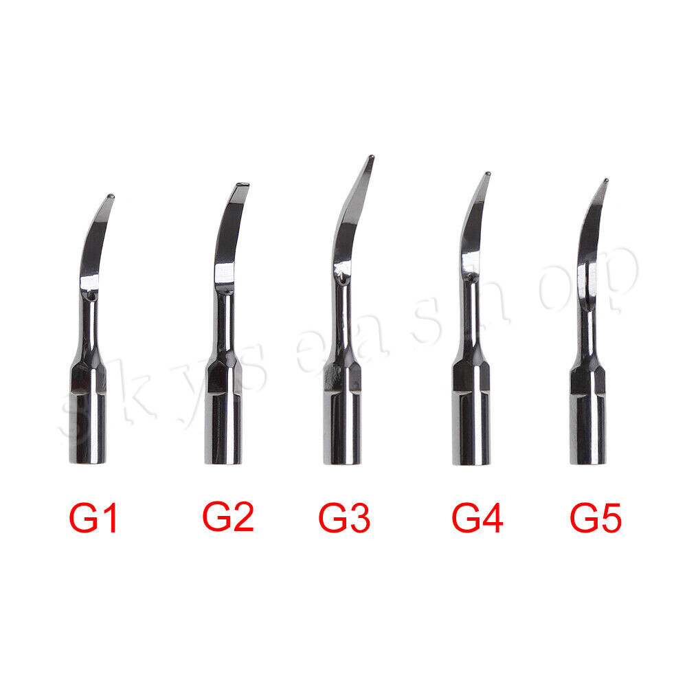 5-10pcs Dental Ultrasonic Piezo Scaler Scaling Tips fit EMS Woodpecker Handpiece