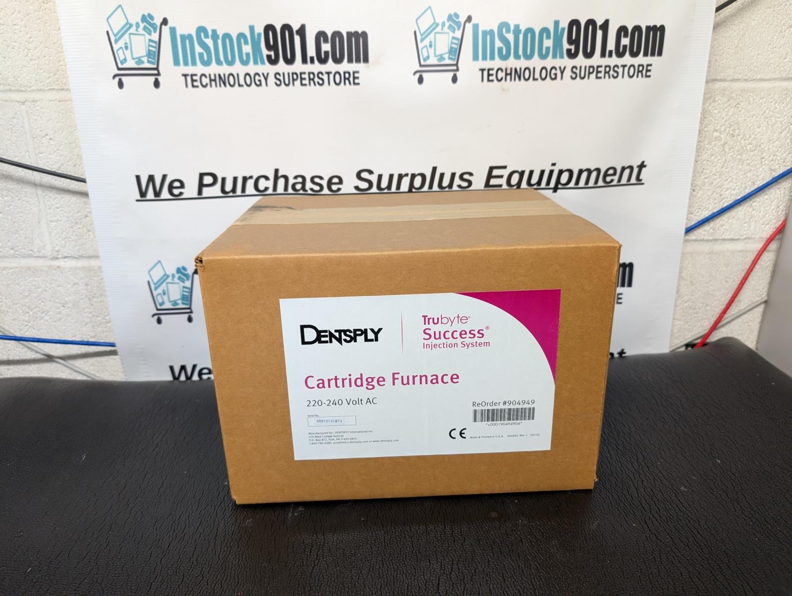 Dentsply TruByte Success Injection System Cartridge Furnace 220-240V AC