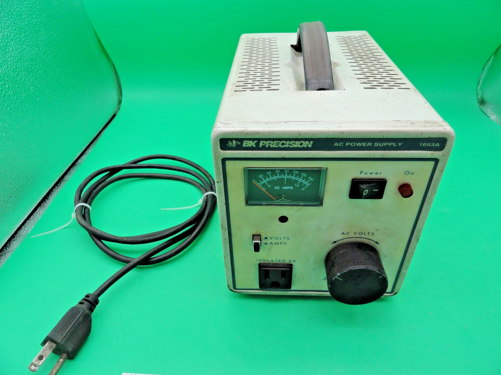 BK Precision 1653A AC Power Supply 0-140AC 120V, 50/60HZ