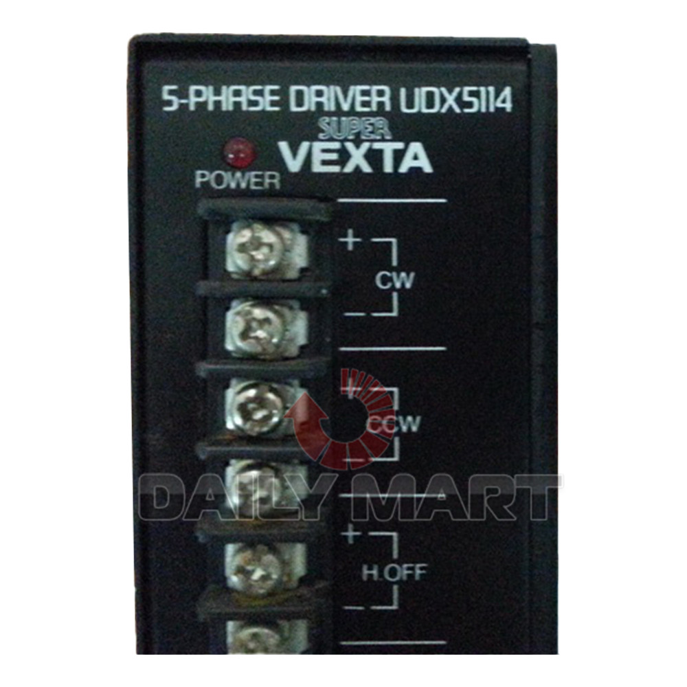 Used & Tested ORIENTAL MOTOR VEXTA UDX5114 5-Phase Stepping Drive