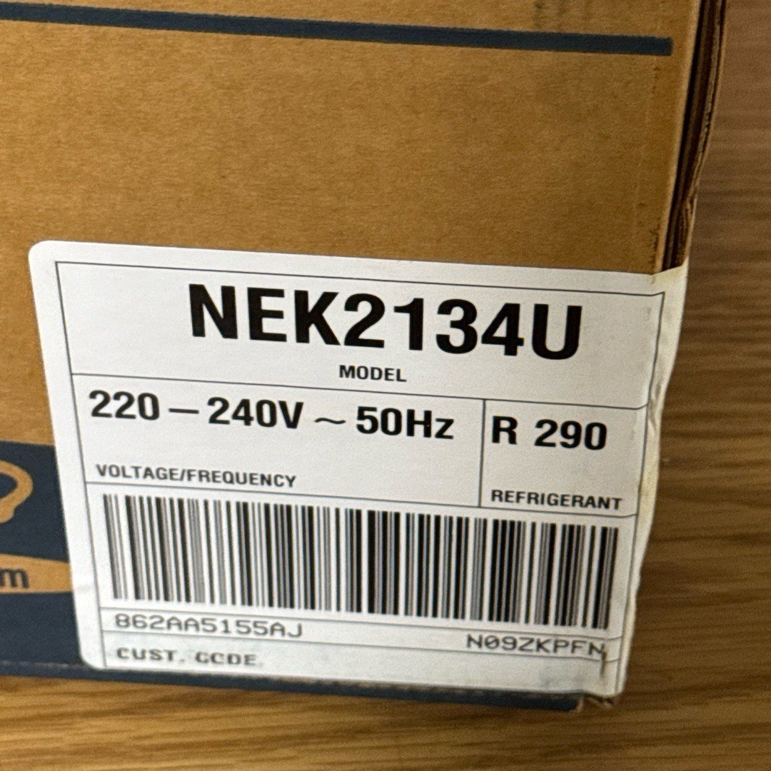 Embraco Refrigeration Compressor NEK2134U 220240V 50Hz R290 Energy Efficient