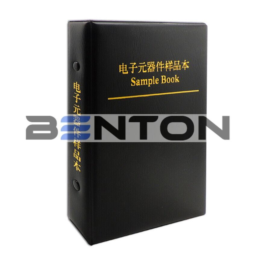 SMD/SMT Resistors/Capacitors Samples Book Assorted Kit 0201/0402/0603/0805/1206