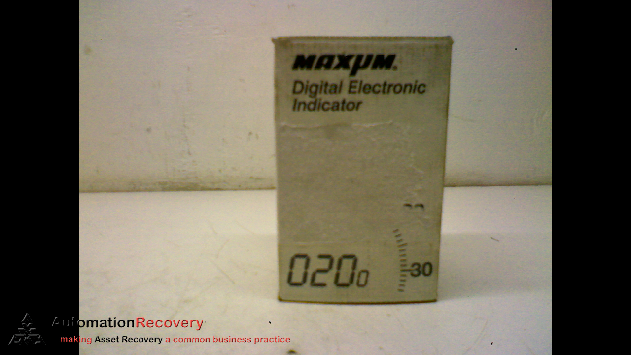 FEDERAL MAXUM DEI-75110D DIGITAL ELECTRONIC INDICATOR 3.4V, NEW #163485