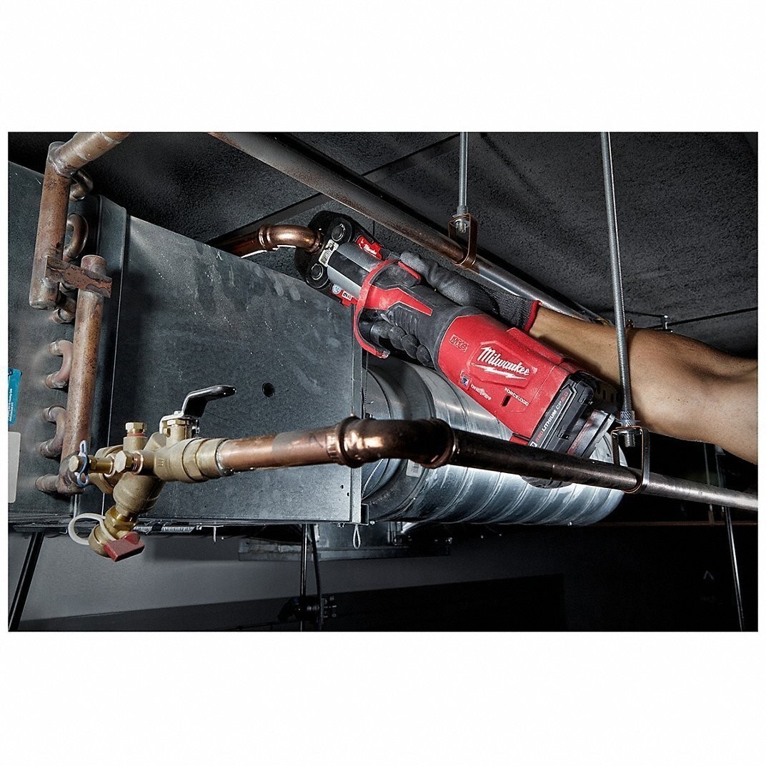 Milwaukee Tool 2922-22 M18 Force Logic Press Tool With One-Key Kit With 1/2 In，