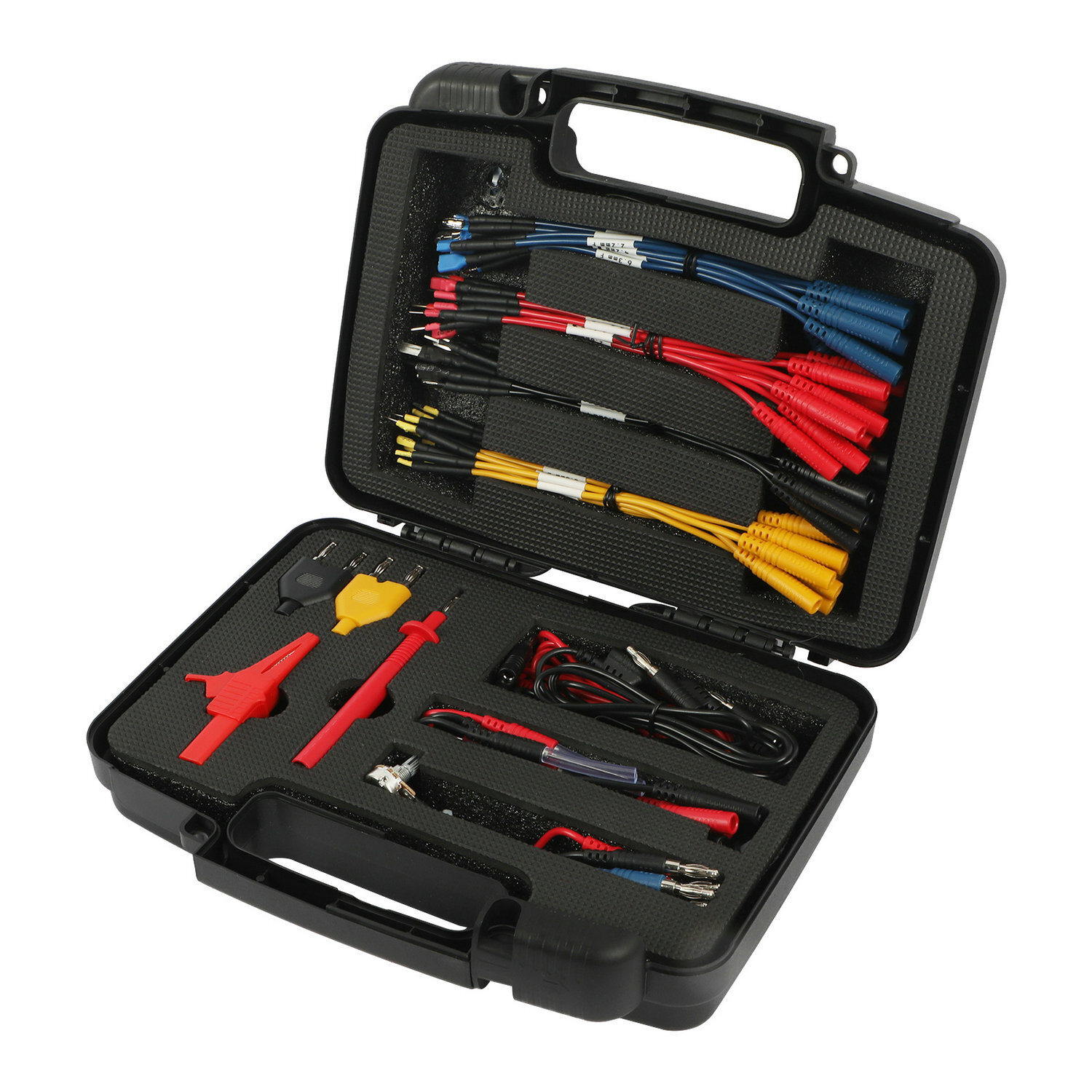 Multimeter Test Leads Kit 68PCS Electrical Probe Circuit Test Alligator Clips