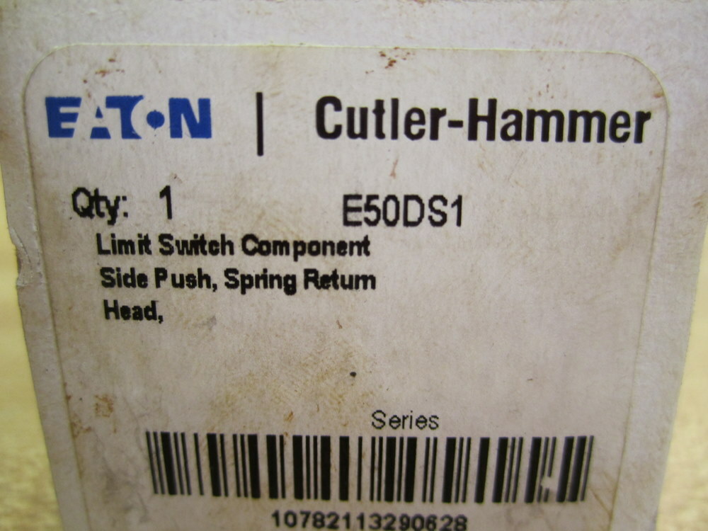 Cutler Hammer E50DS1 Eaton Limit Switch Head E50DS1