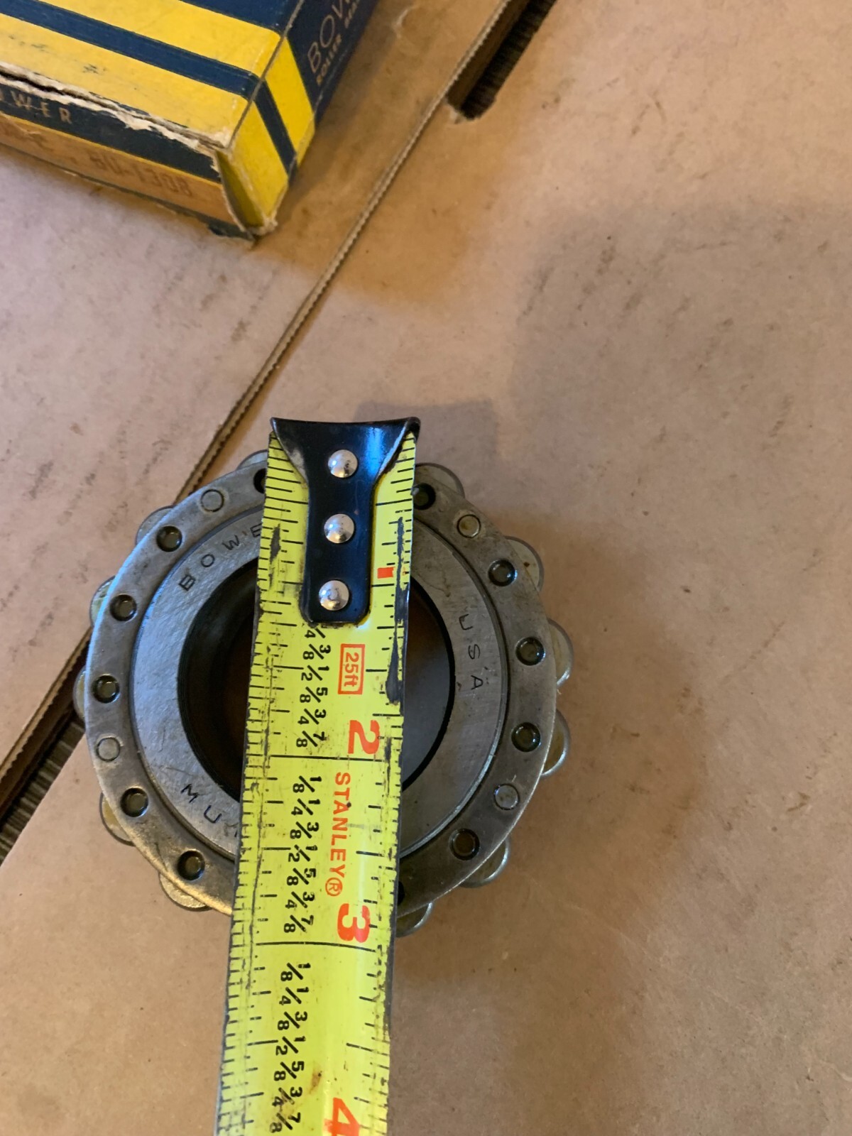 Bower BCA Cylindrical Roller Bearing MU-1308-L BU-1308 NEW OLD STOCK See Detail